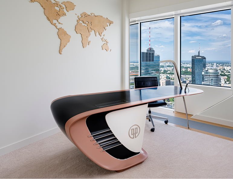 Przestrzeń do prowadzenia udanych interesów.